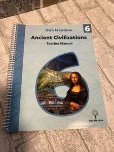 Oak Meadow 6th Grade Ancient Civilizations Teacher Manual - lightly used - Picture 1 of 10