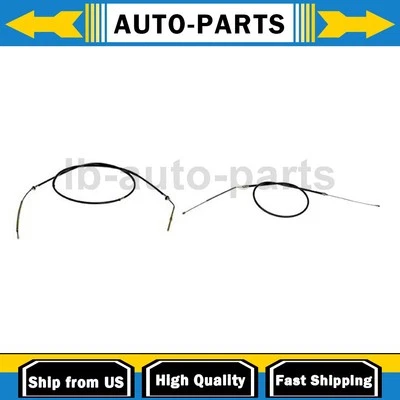 Cabo de freio de estacionamento traseiro 2x para GMC K2500 5.7L 1995-1998 - Imagem 1 de 4