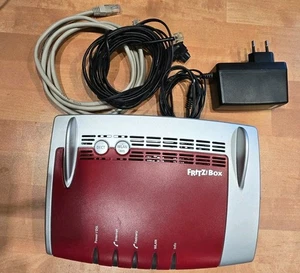 FRITZ!Box 7490 WLAN-Router, Rot/Weiß Router Internet Verstärker - Bild 1 von 2