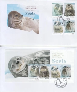 2024 AAT Seals Set of 2 First Day Covers (FDC) - Foto 1 di 1