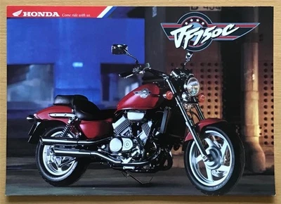HONDA VF750C Motorcycle Sales Specification Leaflet JAN 1993 #HMI-BR619/IK/193 - Image 1 of 2
