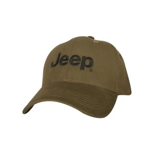 Neu Jeep Olive Twill Cap Baseballkappe Olivgrün Einheitsgröße Mütze Mopar - Bild 1 von 1