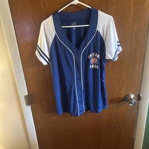 Campus Lifestyle Chicago Cubs Jersey MLB Women’s Size XL - Picture 1 of 3