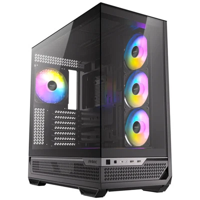 Antec C7 ARGB Mid Tower Tempered Glass PC Gaming Case, computer case (BLACK) - Image 1 of 4