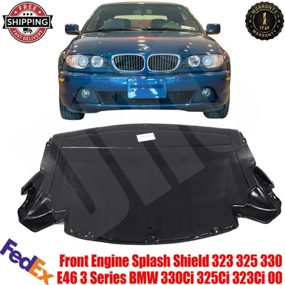 Protector contra salpicaduras motor delantero nuevo 323 325 330 E46 serie 3 BMW 330Ci 325Ci 323Ci 00 Foto 1 de 4
