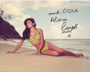 ALANA CAMPOS foto firmata 8x10 con ologramma certificato di autenticità - Foto 1 di 2