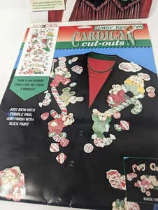 Daisy Kingdom Strickjacke CutOuts verwandeln ein Sweatshirt in eine Strickjacke - 1996 - #11109 - Neu in Verpackung - Bild 1 von 4