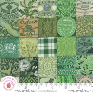 Moda CURATED IN COLOR 7461 15 Green Cheater Print CATHE HOLDEN Quilt Fabric - Picture 1 of 5