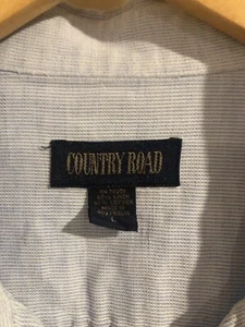 Vintage Country Road Australia Made Long Sleeve Shirt Size L - Picture 1 of 3