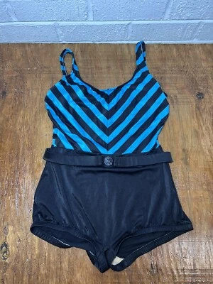 Traje de baño vintage retro años 50 60 Dune Deck mono de una pieza Foto 1 de 4