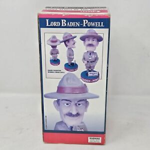 LORD BADEN POWELL Bobblehead Heroes of Scouting Classb Box Boy Scouts New