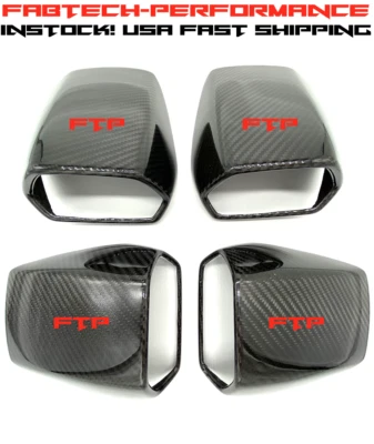 Cubiertas de ventilación de fibra de carbono Lamborghini Huracan 2015+ LP610-4 LP580-2 CUPÉ Y SPYDER Foto 1 de 4