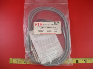 Interruptor sensor de proximidad inductivo Htm LCM1-1206N-A3U2 SN 6 mm 10-30vdc NPN NO nuevo - Imagen 1 de 3
