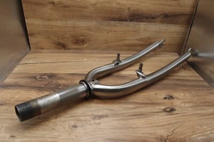 rigid fork SPINNER front fork 1 1/4 in steel CRMO for MTB - Picture 1 of 24