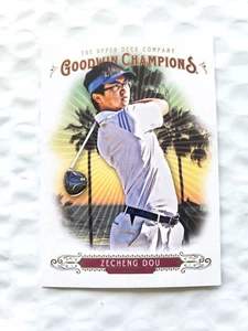 2018 Upper Deck Goodwin Champions - Zecheng Dou - CARD #24 - NRMNT/MINT - II - Picture 1 of 6