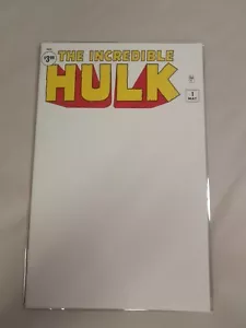 The Incredible Hulk #1 Drawable Cover - Picture 1 of 13