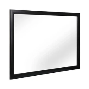 24"x36" Rectangle Wall Mirror Black Metal Frame For Home and Bathroom Wall Decor - Picture 1 of 12