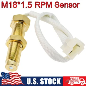 M18 Diesel Engine Tachometer Sensor RPM Sender for Marine Car Motor Boat Truck - Foto 1 di 9