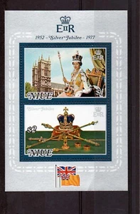 Niue 1977 Silver Jubilee MNH Kleinbogen M.S. 215 - Bild 1 von 1