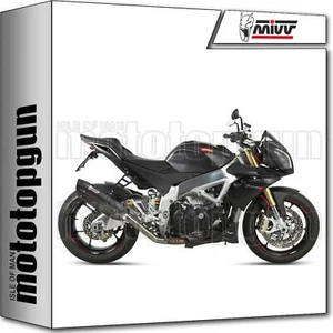 MIVV A.008.L9 escape hom suono negro aprilia rsv4 rsv-4 2009 09 - Imagen 1 de 3