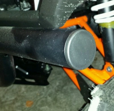 2 OEM 2012- 2015 Polaris Ranger 400 500 800 XP Crew 4x4 6x6 Bumper End Caps - Image 1 of 4