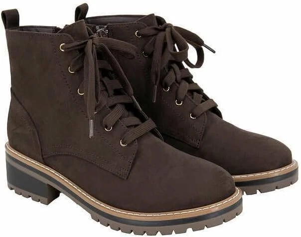 *NUEVO CON CAJA* Botas Kensie Kasha para mujer con cordones (marrón, talla 10) Foto 1 de 1