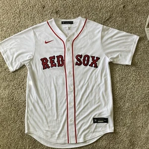 Camiseta deportiva de béisbol cosida auténtica Nike Xander Bogaerts #2 de los Medias Rojas de Boston - L - Imagen 1 de 3