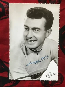 Autogramm LOUISON BOBET (†1983)-Echtfoto 50er-Tour de France/Paris-TOP-ZUSTAND!! - Bild 1 von 2