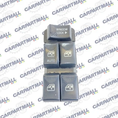 2000-2005 Chevrolet Impala Front Left Side Door Power Master Window Switch OEM - Image 1 of 4