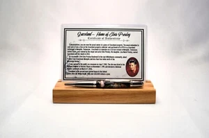Penna Twist realizzata con un piccolo pezzo di legno di un albero di Elvis' Graceland. - Foto 1 di 11