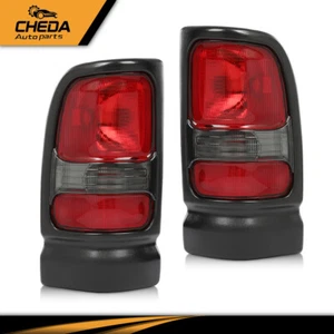 Fit For 1994-2002 Dodge Ram 1500 2500 3500 Pickup Tail Lights Brake Lamps 1Pair - Picture 1 of 12