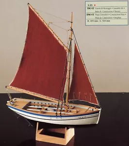 Corel SM43 Boot Modell Sloup Fürs Boot Fischkutter France Skala 1:25 - Bild 1 von 1