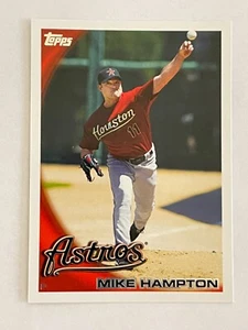 2010 TOPPS MIKE HAMPTON #71 PITCHER HOUSTON ASTROS BASEBALL CARD - Picture 1 of 2
