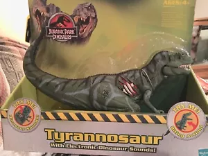 Jurassic Park Dinosaurs RARO Tyrannosaur Electronic Sound KB Toys esclusivo 2004 - Foto 1 di 2