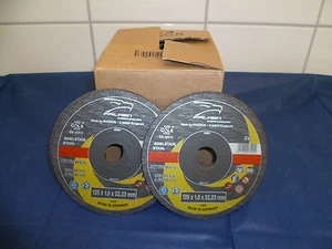 Trennenscheiben INOX Edelstahl 125 x 1,0 x 22,23 mm 60 Stück, Stückpreis 1,03 € - Bild 1 von 1