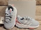 Adidas Racer TR 2.01 Sneakers Shoes Girls Size 4K 4 Toddler GW4837 New Gray