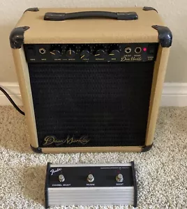 Set Electric Guitar Amplifier Dean Markley Model K-20 And Fender Footswitch - Picture 1 of 7