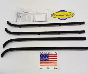 1960 1963 Chevrolet GMC Pickup Beaded Felt Window Seal Kit Inner & Outer USA - Picture 1 of 6