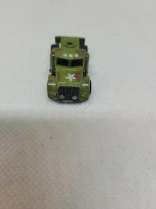Green Army Semi Truck Micro Machine - Picture 1 of 4