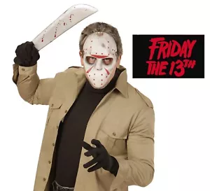 Freitag der 13. Jason Voorhees Horrorfilm Hockey Maske Grusel Killer Halloween - Bild 1 von 13