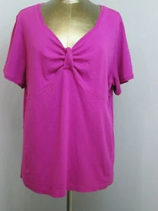 Venezia Purple Top Womens Size 18/20 Chest 45 V-Neck Relaxed Fit 302-22372 - Picture 1 of 7