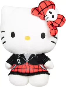 Hello Kitty and Friends Series 2 Hello Kitty Red Punk Plush 8 inch Best Girl toy - Picture 1 of 3