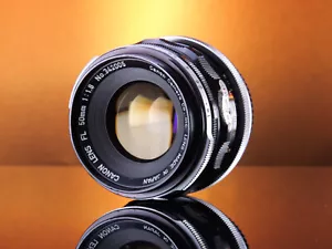 Lente Canon Canon FL 50 mm f1,8. Lente Prime #342005 - Imagen 1 de 5
