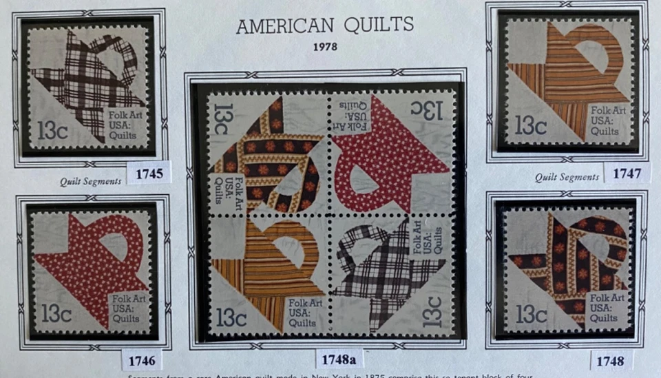 US 1978. American Dance. Sc#1745-48, 48a. (Block of 4). MNH. - Image 1 of 1