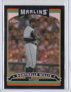 2006 Topps Chrome Black Refractor Dontrelle Willis - Picture 1 of 1