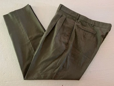 Farah Vintage Pants Men’s Size 36X30 Gray Dress Pants Pleated Front  - Image 1 of 4