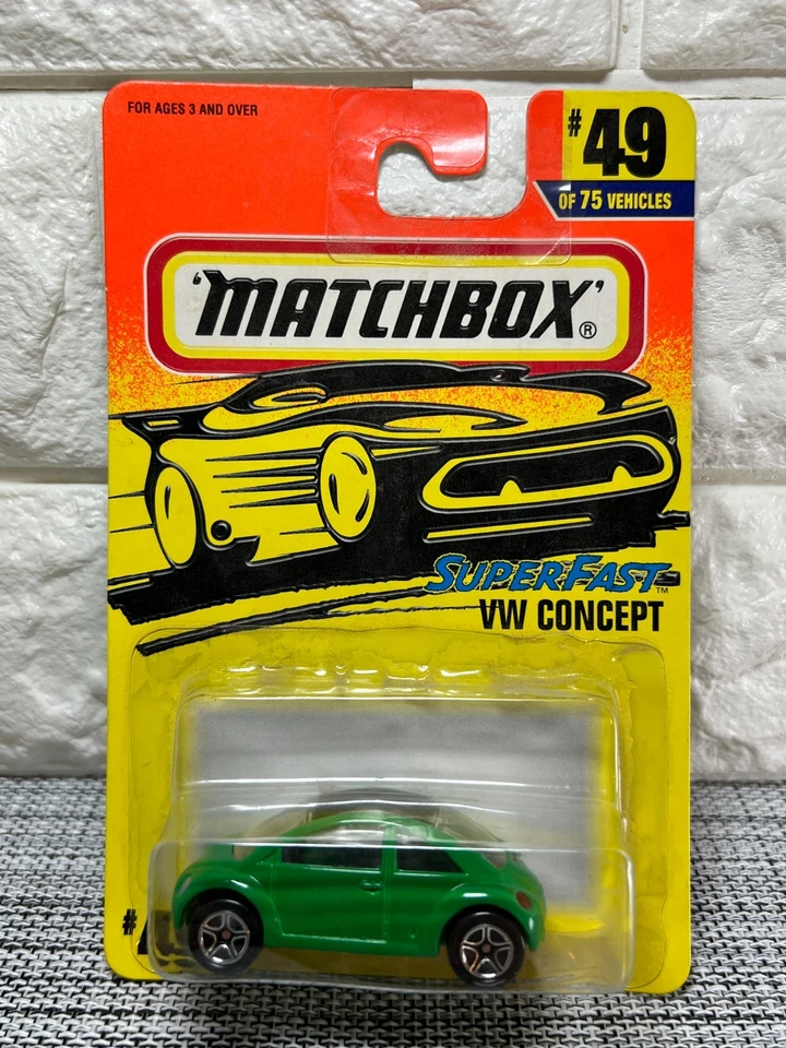 Matchbox Super Fast VW Concept #49 de 75 veículos verde - Imagem 1 de 4