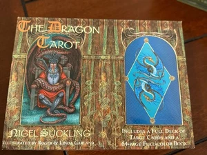 Baraja de 78 cartas The Dragon Tarot, Nigel Suckling con folleto de 64 páginas - Imagen 1 de 3