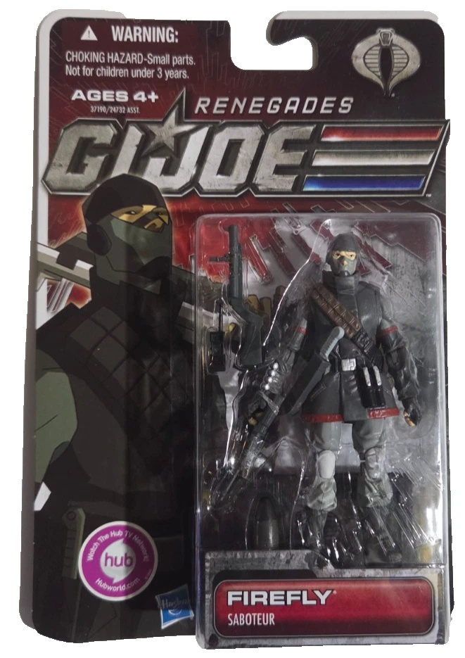 GI Joe Renegades 30th Anniversary - Firefly Action Figure - Image 1 of 2