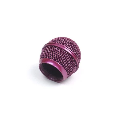 MLAVAL GUITAR PARTS Mesh Microphone Grille Fits Shure SM58 Microphone ,Pink Plated